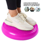 Yoganix Yoga Balls Massage Pad Inflatable Stability Wobble Balance Disc Cushion Mat Fitness Exercise Training ball