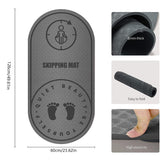 Yoganix Anti-noise Shock Absorption Yoga Mat High Density Board  Mat for Fitness
