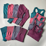 Yoganix 2/3/4PCS Seamless Women Yoga Set Workout Sportswear Gym Clothes