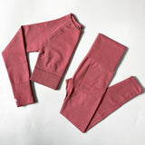 Yoganix 2/3/4PCS Seamless Women Yoga Set Workout Sportswear Gym Clothes