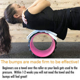 Yoganix  Premium Yoga Wheel Foam Roller  Exercise