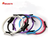Yoganix 38cm Yoga Fitness Ring Circle Pilates Women Girl Fitness Ring Yoga Exercise Home Yoga Ring Circle  Accessories