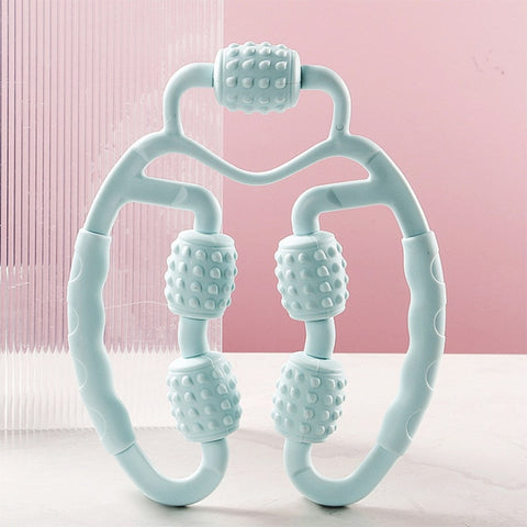 Yoganix 360° Massager Leg Muscle Relaxation Roller Ring Clamp Leg Massage