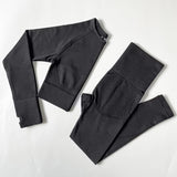 Yoganix 2/3/4PCS Seamless Women Yoga Set Workout Sportswear Gym Clothes
