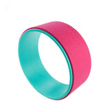 Yoganix Yoga Wheel TPE Non-Slip Yoga Spine Roller Wheel circle for Back Pain Ain Relief and Improving Backbends Flexibility Training