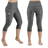 Yoganix WomenSports Pants 3/4 Gym Sport Woman Tights Casual Cropped Female Leggings For Fitness Women Yoga Pants with Side Pockets
