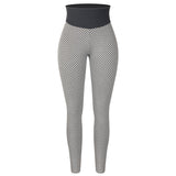 Yoganix Women Ruched Butt Lifting High Waist Yoga Pants Tummy Control Stretchy Workout Leggings Textured Booty Tights
