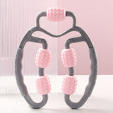 Yoganix 360° Massager Leg Muscle Relaxation Roller Ring Clamp Leg Massage