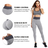 Yoganix Women Ruched Butt Lifting High Waist Yoga Pants Tummy Control Stretchy Workout Leggings Textured Booty Tights