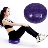 Yoganix Yoga Balls Massage Pad Inflatable Stability Wobble Balance Disc Cushion Mat Fitness Exercise Training ball