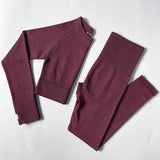 Yoganix 2/3/4PCS Seamless Women Yoga Set Workout Sportswear Gym Clothes
