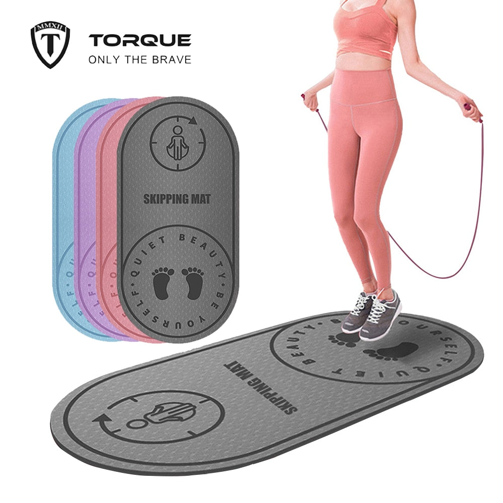 Yoganix Anti-noise Shock Absorption Yoga Mat High Density Board  Mat for Fitness