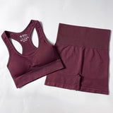 Yoganix 2/3/4PCS Seamless Women Yoga Set Workout Sportswear Gym Clothes