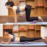 Yoganix 45cm Yoga foam roller muscle massage Block pilates tools Yoga Column fitness foam roller Brick exercise equipment
