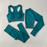 Yoganix 2/3/4PCS Seamless Women Yoga Set Workout Sportswear Gym Clothes