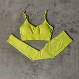 Yoganix Seamless Yoga Set Women Fitness Sportswear High Waist Leggings Sport Shorts Two Piece Gym Sets Womens Outfits Workout Clothing