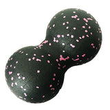 Yoganix Peanut Fitness Massage Ball Set Yoga Roller Double Lacrosse Mobility Ball for Myofascial Physical Therapy Deep Tissue Massage