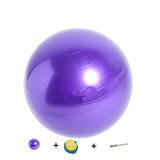 Yoganix Women Body Shaping PVC Yoga Pilates Ball Home Exercise Fitness Yoga Ball Multifunctional Shaping Fitness Professional Assistance