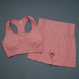 Yoganix 2/5PC Women& tracksuit Seamless Yoga Set Women Sportswear  Suit