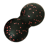 Yoganix Peanut Fitness Massage Ball Set Yoga Roller Double Lacrosse Mobility Ball for Myofascial Physical Therapy Deep Tissue Massage