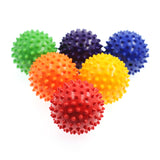 Yoganix 7.5cm PVC Spiky Massage Yoga Ball Trigger Point Sport Fitness Hand Foot Pain Stress Relief Muscle Relax Unisex Stab Massage Ball