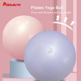 Yoganix Women Body Shaping PVC Yoga Pilates Ball Home Exercise Fitness Yoga Ball Multifunctional Shaping Fitness Professional Assistance