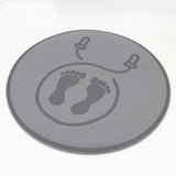 Yoganix Jump Rope Mat Exercise Cushioning Mute Yoga Mat Pad Sound Insulation And Shock Absorption High Density Board Anti-noice Cushion