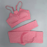 Yoganix 2PCS Seamless Yoga Set Women Tracksuit  Workout Sportswear