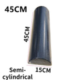 Yoganix Half Round Yoga Block EVA Foam Roller Balance Pad Yoga Pilates for Muscle Restoration Physical Therapy