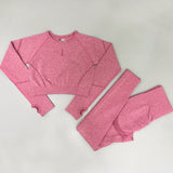 Yoganix 2PCS Seamless Yoga Set Women Tracksuit  Workout Sportswear