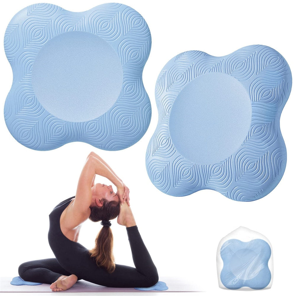 Yoganix Yoga Knee Pad Cushion Extra Thick Support Knees Elbows Wrist Hands Head Foam Pilates Kneeling Pad Knees and Elbows for Fitness