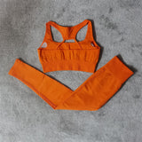 Yoganix Seamless Yoga Set Women Fitness Sportswear High Waist Leggings Sport Shorts Two Piece Gym Sets Womens Outfits Workout Clothing
