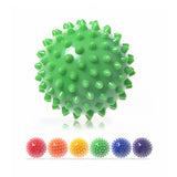 Yoganix 7.5cm PVC Spiky Massage Yoga Ball Trigger Point Sport Fitness Hand Foot Pain Stress Relief Muscle Relax Unisex Stab Massage Ball