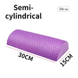Yoganix Half Round Yoga Block EVA Foam Roller Balance Pad Yoga Pilates for Muscle Restoration Physical Therapy