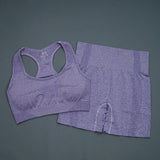 Yoganix 2/5PC Women& tracksuit Seamless Yoga Set Women Sportswear  Suit