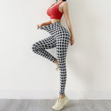 Yoganix New Plaid Leggings Women Pants Yoga Gym Fitness Tights Women Sports Pants Autumn And Winter Leggings For Girls 20 Colors