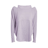 Yoganix Long Sleeve Yoga Shirts for Women Loose Sports Tee Crop Top Sports Top Women Sportswear Gym Fitness Wear Clothing Workout Female