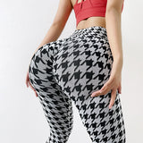 Yoganix New Plaid Leggings Women Pants Yoga Gym Fitness Tights Women Sports Pants Autumn And Winter Leggings For Girls 20 Colors