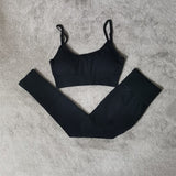 Yoganix Seamless Yoga Set Women Fitness Sportswear High Waist Leggings Sport Shorts Two Piece Gym Sets Womens Outfits Workout Clothing