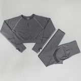 Yoganix 2PCS Seamless Yoga Set Women Tracksuit  Workout Sportswear