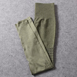 Yoganix Seamless Leggings Women Hollow-out High Waist Booty Sport Leggings Yoga Pants Fitness Gym Leggings Athletic Workout Tights