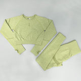 Yoganix 2PCS Seamless Yoga Set Women Tracksuit  Workout Sportswear