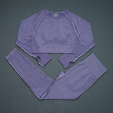 Yoganix 2/5PC Women& tracksuit Seamless Yoga Set Women Sportswear  Suit