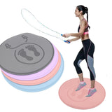 Yoganix Jump Rope Mat Exercise Cushioning Mute Yoga Mat Pad Sound Insulation And Shock Absorption High Density Board Anti-noice Cushion