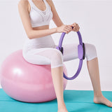 Yoganix 6 PCS Pilates Yoga Ring Exercise Fitness Magic Circle Exercise Balance Ball Elastic Belt Gym Yoga Accessories Women