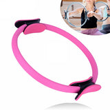 Yoganix 6 PCS Pilates Yoga Ring Exercise Fitness Magic Circle Exercise Balance Ball Elastic Belt Gym Yoga Accessories Women