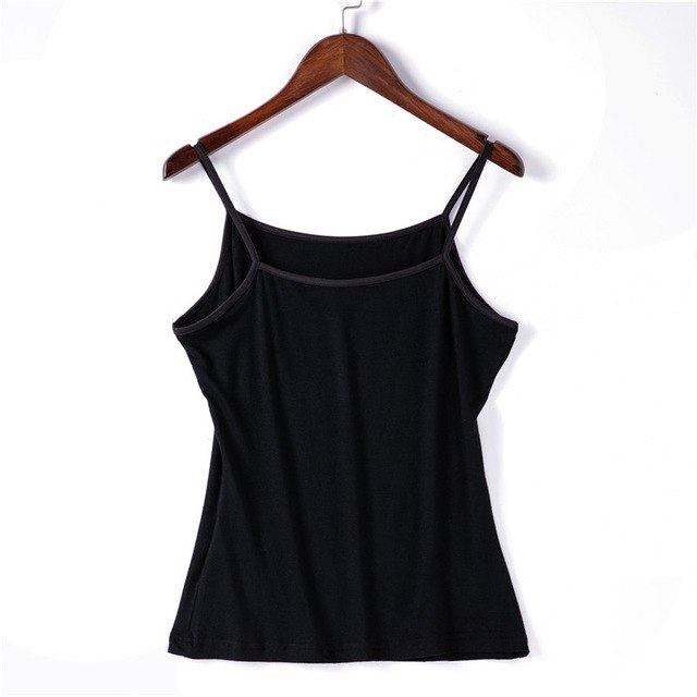 Yoganix Women Casual White Tank Tops Simple Cotton Spaghetti Strap Women's T-shirts White Bandage Sleeveless Tops Plus Size 2018 - Yoganix Store